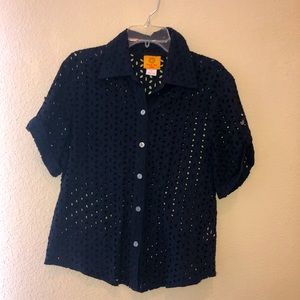Navy blue shirt